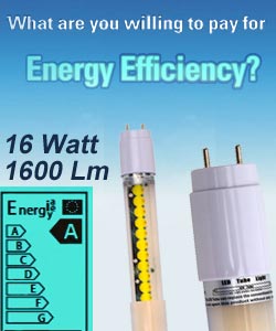 1600 lumens led tubes 16 watt
Aladdin lights 100-130 Lm/W a Using MCOB led source design and R & D, OEM LED Lights an innovative manufacturer of high quality, High luminous efficacy LED Lighting supplied at truly affordable prices (ledaladdin.com)